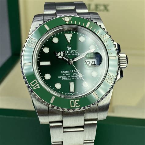 rolex shrek|rolex hulk submariner green.